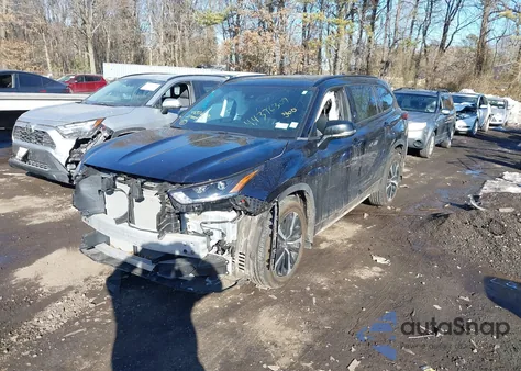 2021 Toyota Highlander Xse из США, поврежденный, VIN 5TDLZRBH0MS151613